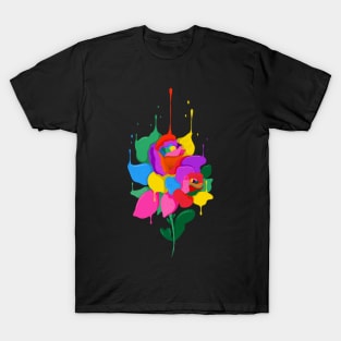 Rainbow Roses T-Shirt